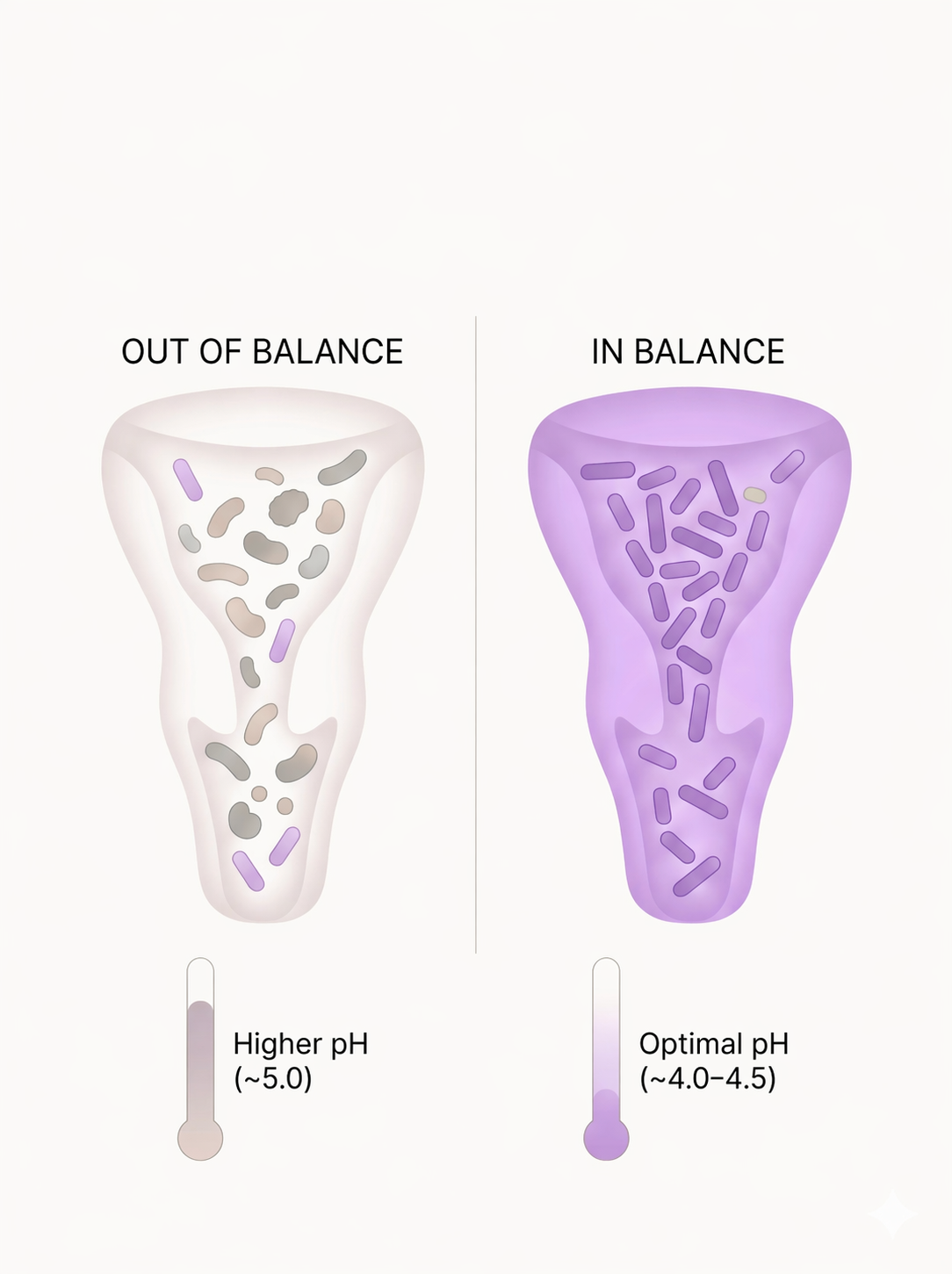 Gut to vaginal microbiome diagram